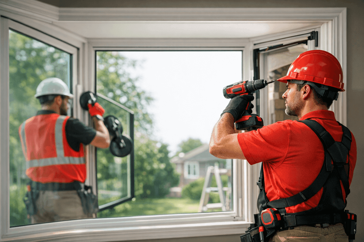 Bay Window Installation service by Impact Pro Windows