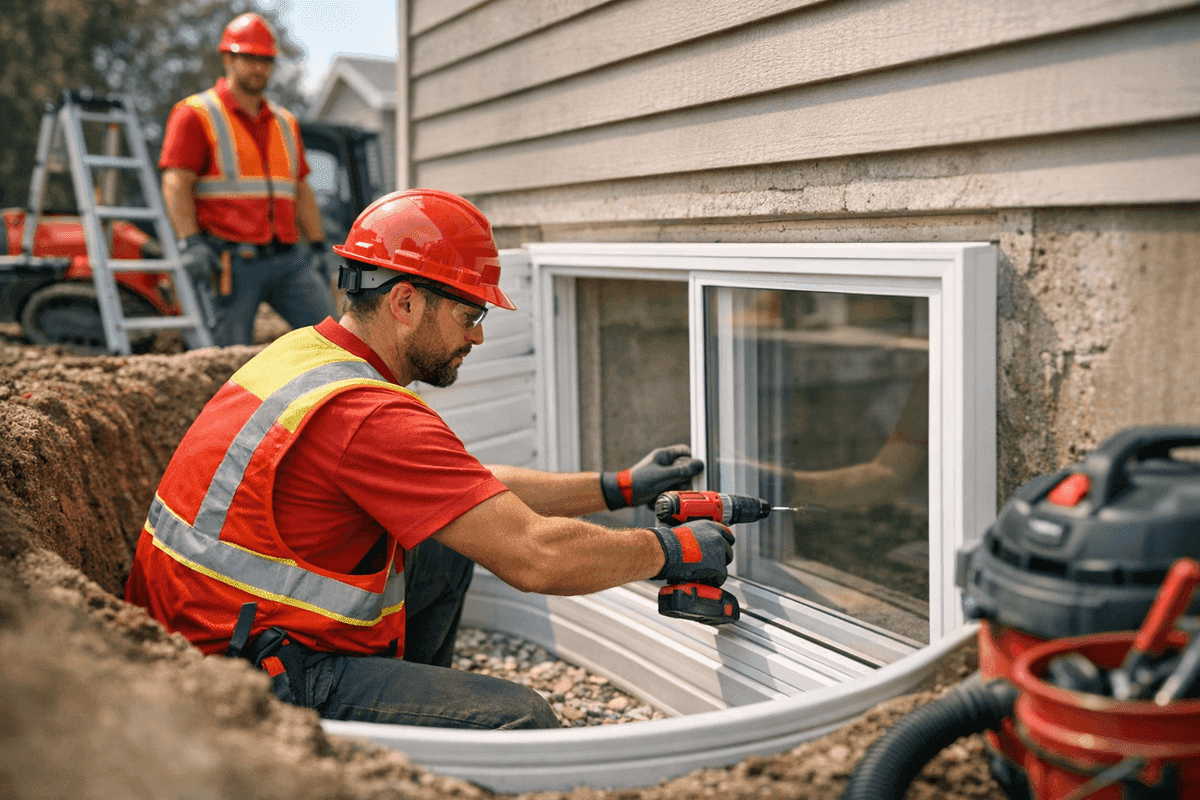 Egress Window Installation service by Impact Pro Windows