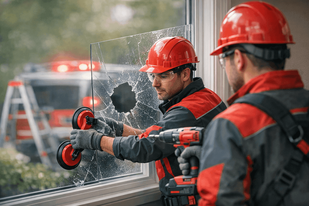 Emergency Window Services service by Impact Pro Windows