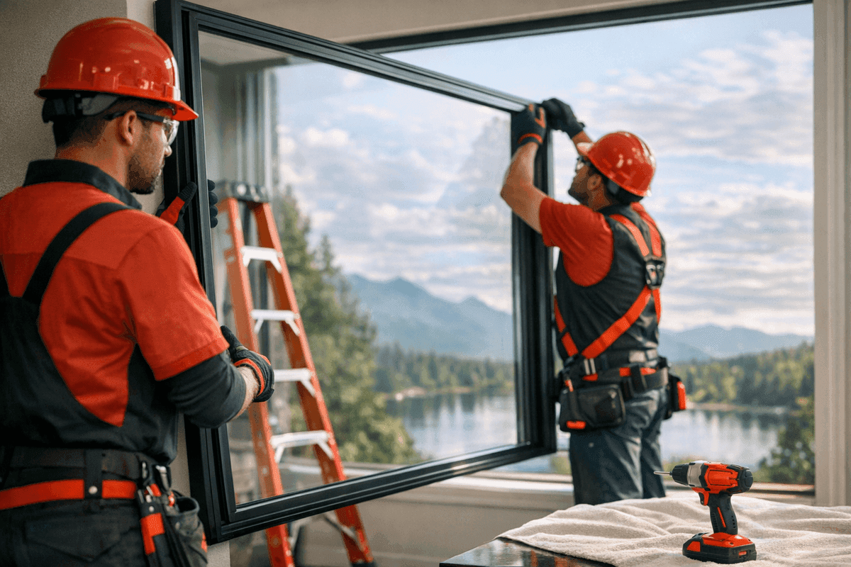 Picture Window Installation service by Impact Pro Windows