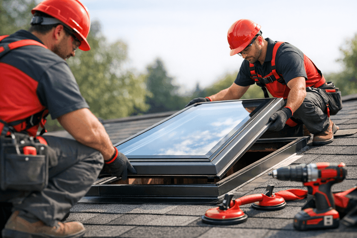 Skylight Installation service by Impact Pro Windows