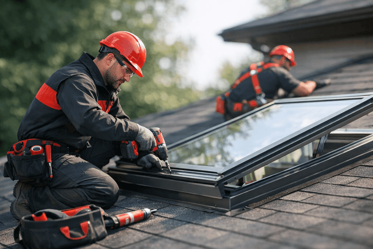 Skylight Repair service by Impact Pro Windows