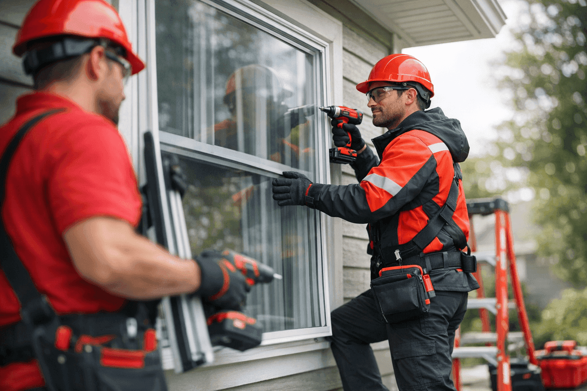 Storm Window Installation service by Impact Pro Windows