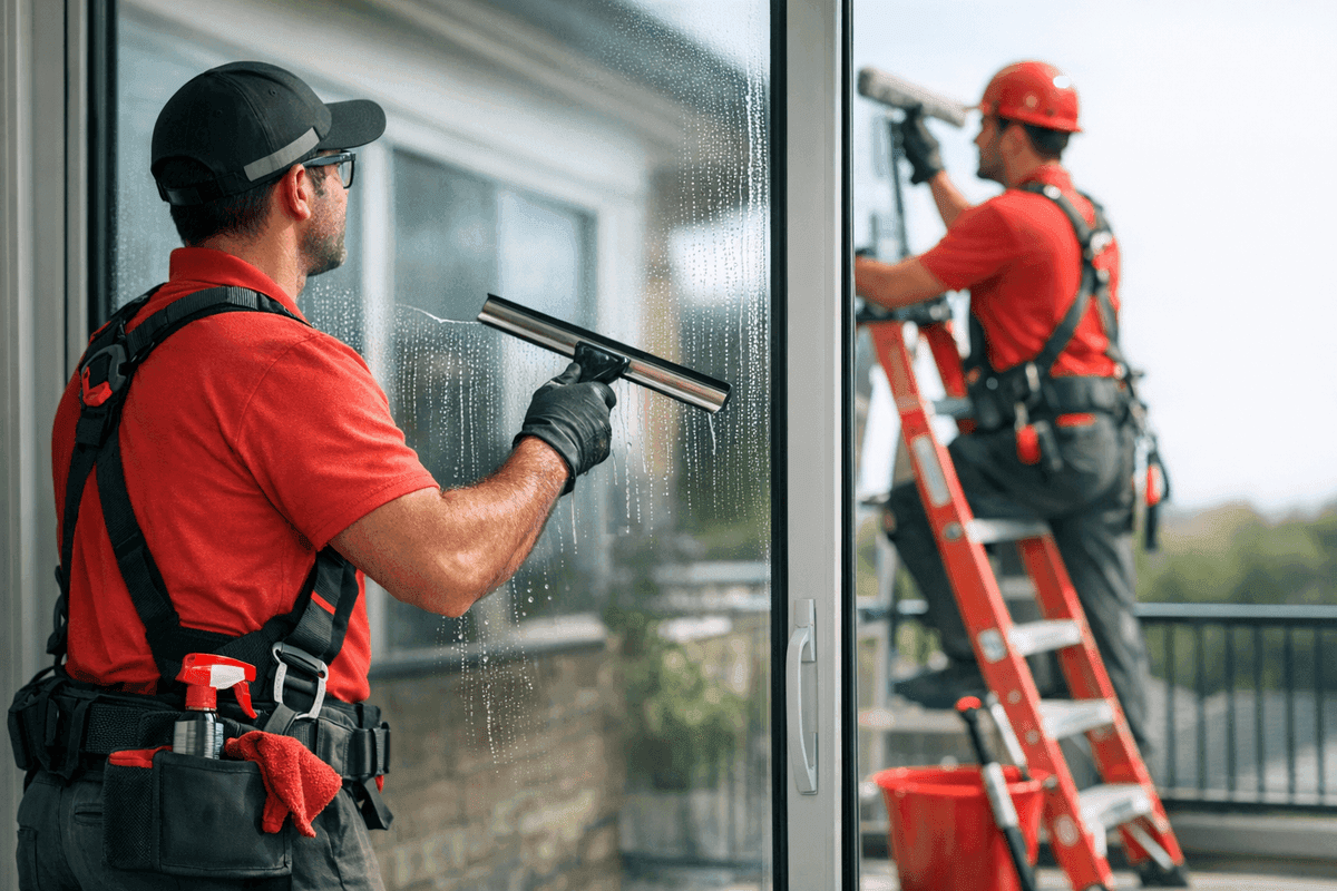 Window Cleaning service by Impact Pro Windows