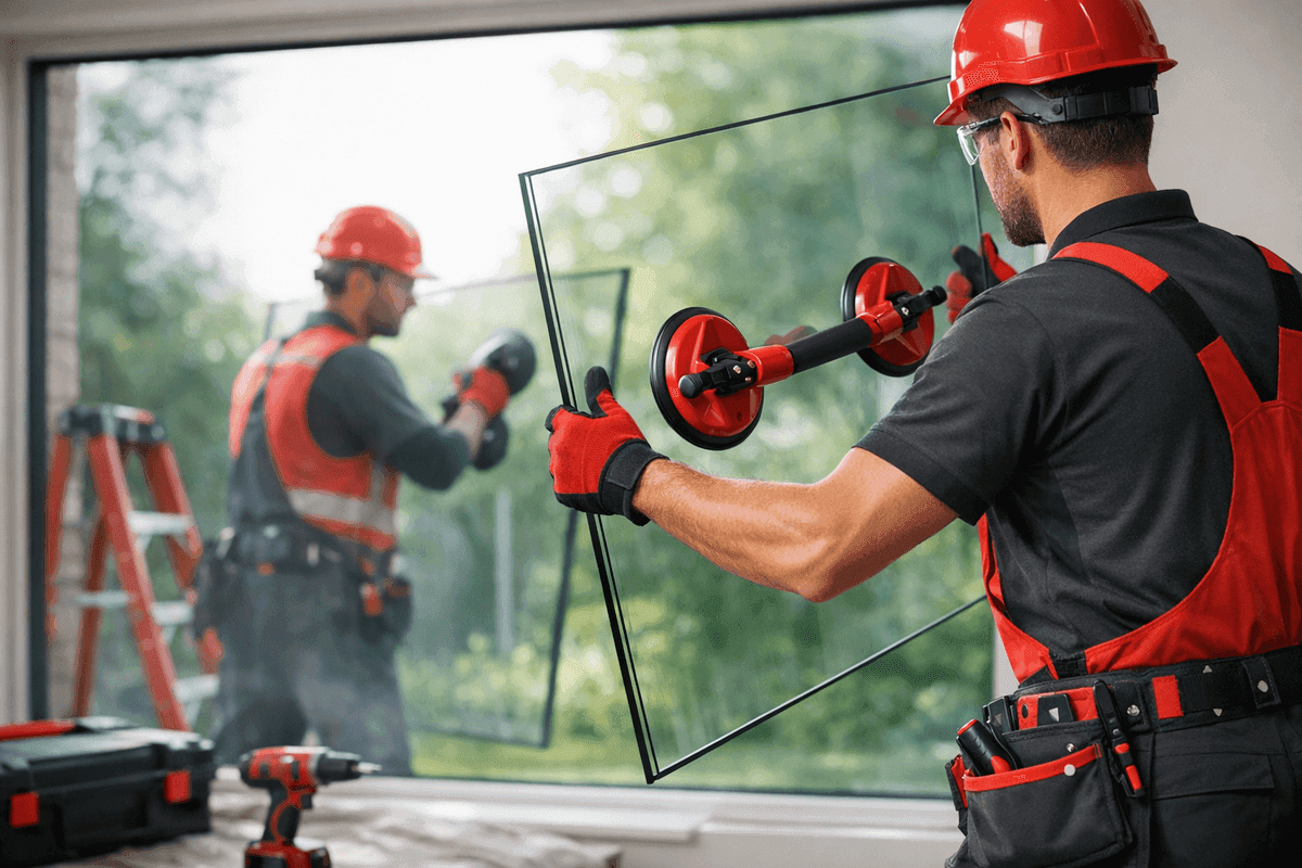 Window Glass Replacement service by Impact Pro Windows