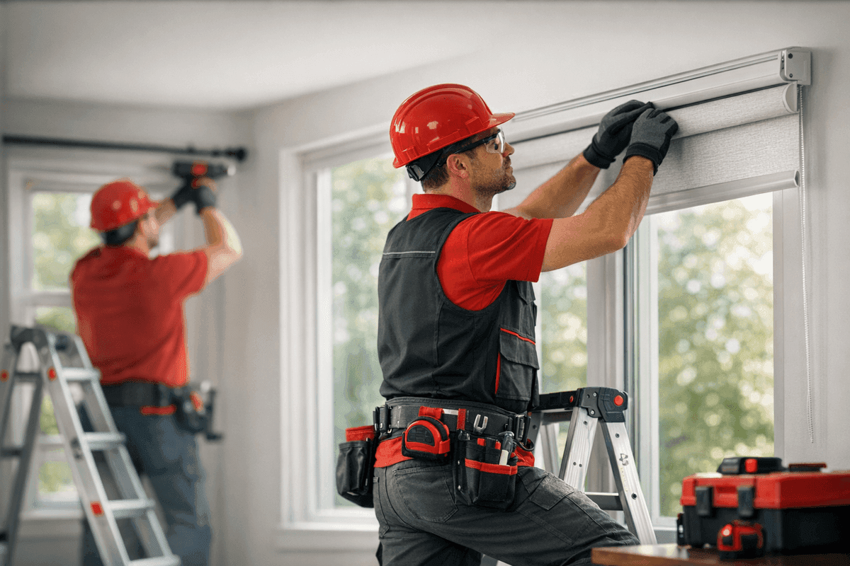 Window Treatment Installation service by Impact Pro Windows